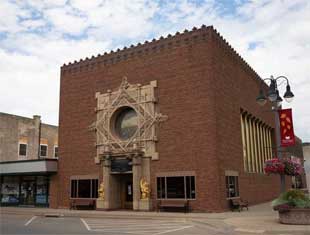 exterior of bank