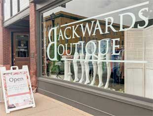 storefront in Perry, Iowa