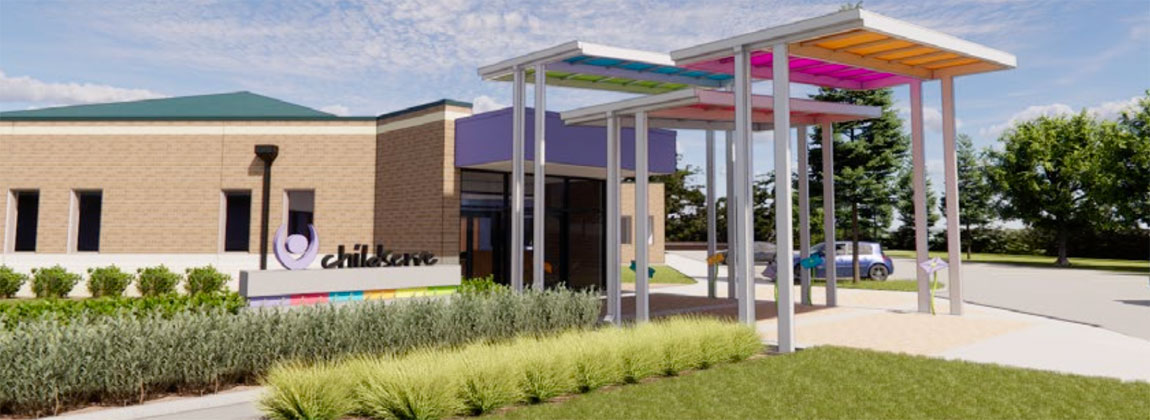 exterior of ChildServe – Des Moines building