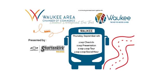 Waukee Economic Development Bus Tour