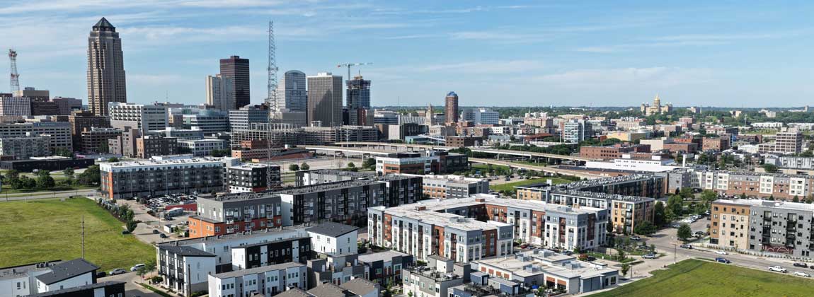 Downtown Des Moines skyline