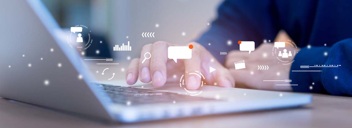 person using a computer
