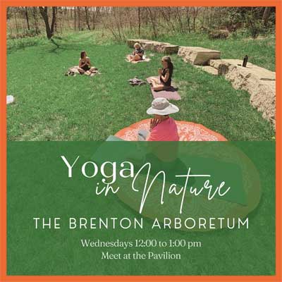 Yoga in Nature at Brenton Arboretum