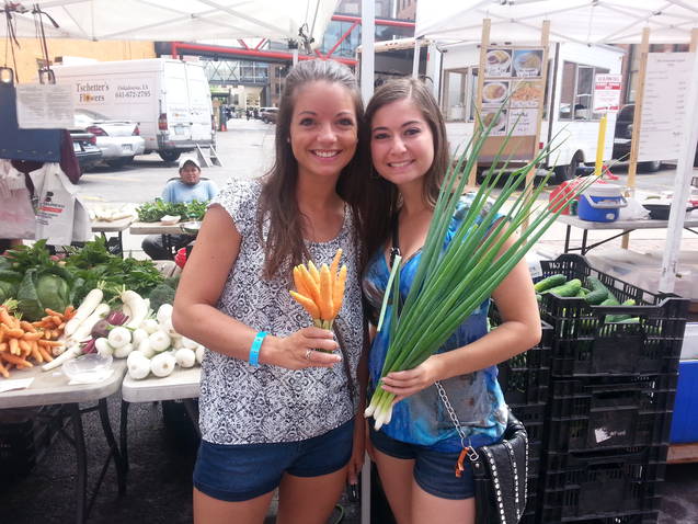 YPC Farmers Market with Friends