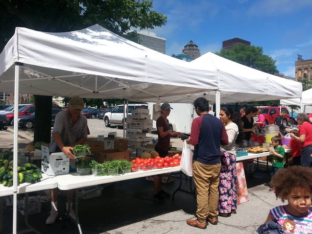 YPC Farmers Market Tents