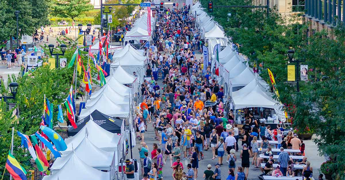 World Food & Music Festival in Des Moines, Iowa